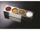 ROLL BOX INOX 4 BOLS 51X13.5 CM