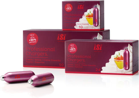 CAPSULES ISI N2O PROFESSIONNELLES 8.4 G X50