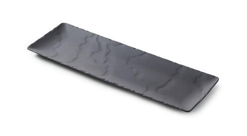 BASALT ASSIETTE RECTANGULAIRE 33 X 11 CM