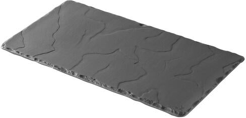 BASALT PLATEAU RECTANGULAIRE 25 X 12 CM