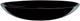 BLACK ASSIETTE COUSCOUS Ø 26 CM