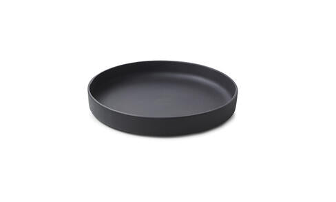 CARACTÈRE ASSIETTE CREUSE NOIRE Ø 23 CM