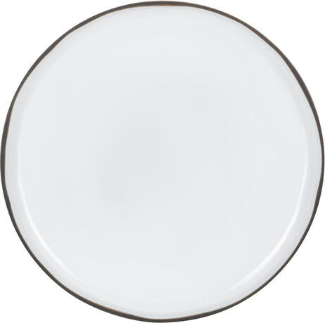 CARACTÈRE ASSIETTE PLATE BLANCHE Ø 26CM