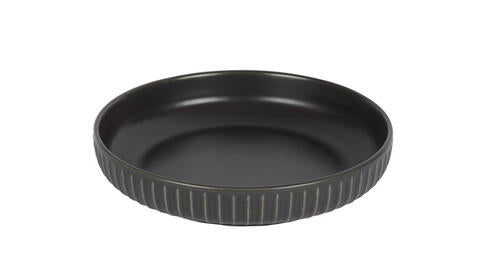 MAAT ASSIETTE CREUSE ANTHRACITE 20,5 CM