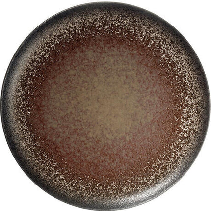 TERRE D'OMBRE ASSIETTE PLATE Ø 27CM