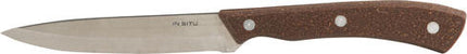 COUTEAU STEAK BAMBOU LAME CRANTÉE