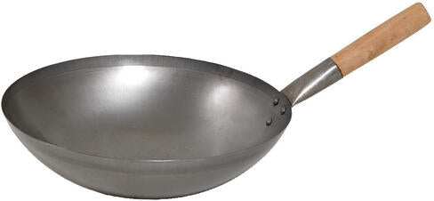 WOK MANCHE BOIS 35 CM