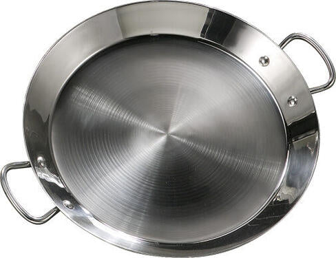 PLAT INOX À PAËLLA 36 CM
