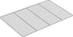 GRILLE PLATE INOX GN 2/1 65X53 CM