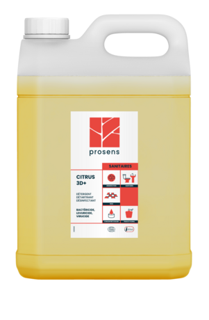 DETARTRANT DESINFECTANT CITRUS 3D+ ECOCERT 5L