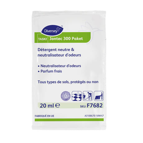 NETTOYANT SOLS DURS TASKI JONTEC 300 PAKET 250X20ML