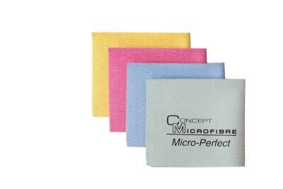 LAVETTE MICROFIBRE MICRO-PERFECT 33X37CM VERTE X5
