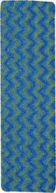 FRANGE DE LAVAGE MICROFIBRE Ø50CM BLEU/JAUNE