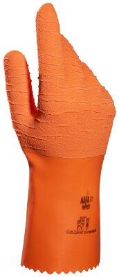 GANT LATEX ORANGE HARPON 321 TAILLE 6 X1 PAIRE