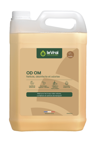 DESINFECTANT MATERIEL ET LOCAUX DECHETS ODOM LE VRAI PROFESSIONNEL 5L