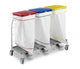 CHARIOT A LINGE DUST 3 SACS AVEC PEDALE