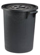 POUBELLE IMMEUBLE 75L MODELE HAUT NOIR