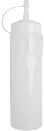FLACON VERSEUR SOUPLE EN POLYÉTHYLÈNE 28 CL TRANSPARENT