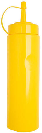 FLACON VERSEUR SOUPLE EN POLYÉTHYLÈNE 28 CL JAUNE