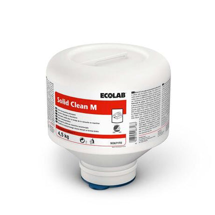 DETERGENT SOLIDE VAISSELLE EAU MI DURE SOLID CLEAN M 4,5KG ECOLABEL NS  X4