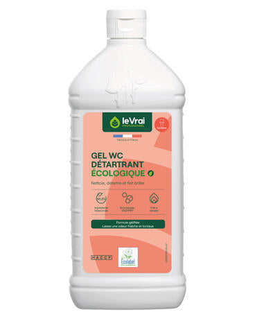 DETERTRANT GEL WC LE VRAI PROFESSIONNEL ECOLABEL EU 1L