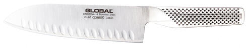GLOBAL SÉRIE G COUTEAU SANTOKU G80 ALVÉOLÉ 18 CM