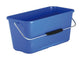 SEAU 14L RECTANGULAIRE BLEU