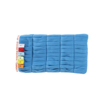 GANT DE NETTOYAGE DES VITRES 26X14CM BLEU X2