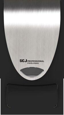 DISTRIBUTEUR MANUEL LOTION SC JOHNSON PROFESSIONAL® PREMIUM NOIR LANGUETTE CHROMEE 1L