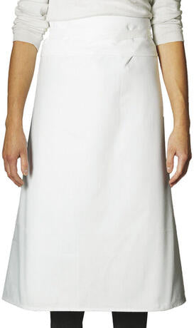 TABLIERS DE CUISINIER LARGE EN COTON DEMI-CHEF 102X60 CM