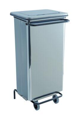 SUPPORT SAC CARENE CONTINOX 110L 2 ROUES A PEDALE INOX