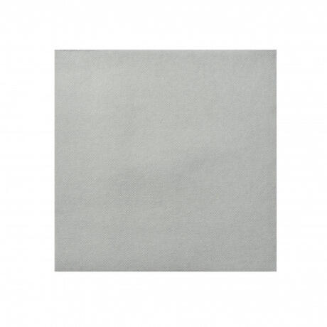 SERVIETTE 38X38CM OUATE GAUFRÉE CELI-OUATE 2 PLIS ARGENT X50