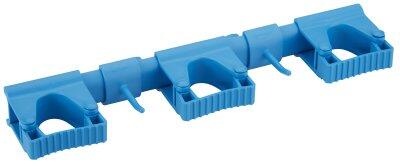 SUPPORT MURAL HYGIENIQUE HI-FLEX 42CM VIKAN BLEU