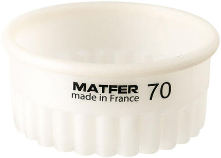 EXOGLASS DÉCOUPOIR CANNELÉ 7 CM