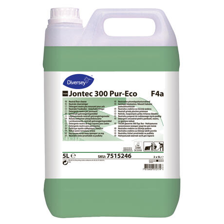 DETERGENT AUTOLAVEUSE SOLS DURS JONTEC 300 PUR ECO 5L