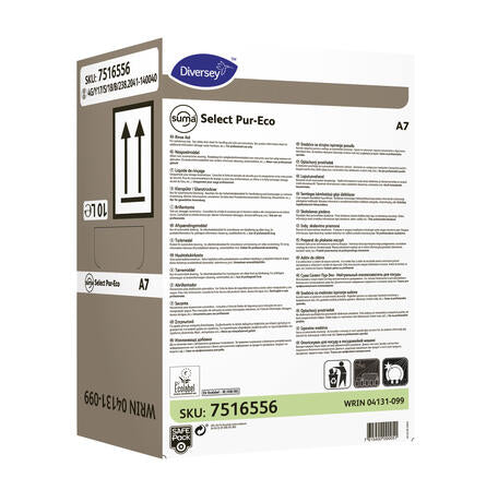 ADDITIF DE RINCAGE EAU DOUCE SUMA SELECT PURECO (A7) SAFEPACK ECOLABEL EU 10L