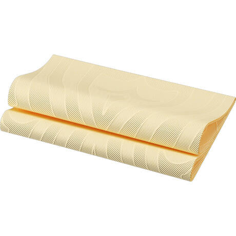 SERVIETTE 40X40CM NON TISSÉ ELEGANCE LILY CREME X240