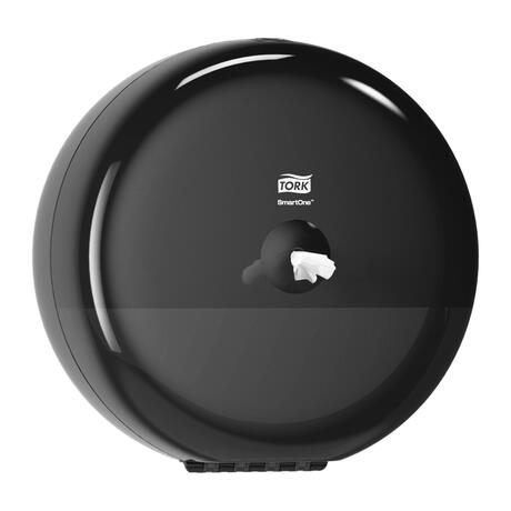 DISTRIBUTEUR DE PAPIER TOILETTE À DÉVIDAGE CENTRAL TORK SMARTONE® T8 NOIR