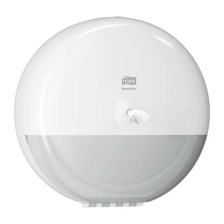 DISTRIBUTEUR DE PAPIER TOILETTE À DÉVIDAGE CENTRAL TORK SMARTONE® T9 MINI BLANC