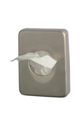DISTRIBUTEUR SACHETS PÉRIODIQUES PLASTIQUE BRINOX INOX BROSSÉ
