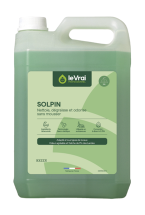 NETTOYANT ODORISANT MULTI USAGES LE VRAI PROFESSIONNEL SOLPIN 5L