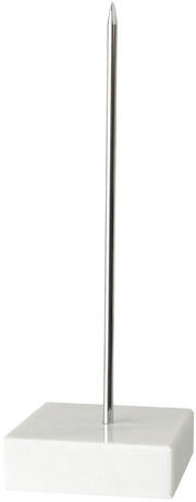 PIQUE-FICHES À SOCLE MARBRE 65X65MM HAUTEUR 21CM
