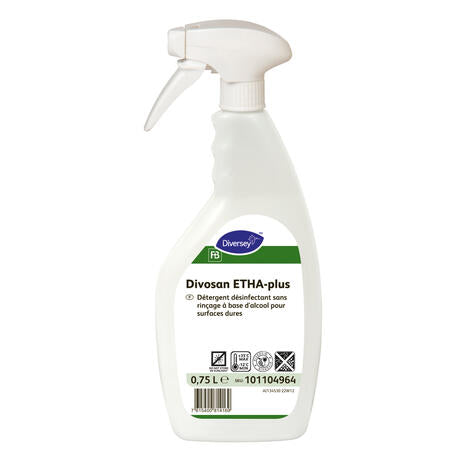 DETERGENT DESINFECTANT SANS RINCAGE AGRO DIVOSAN ETHA PLUS 750ML