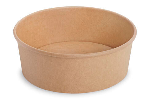 SALADIER CARTON 1300ML MARRON X300