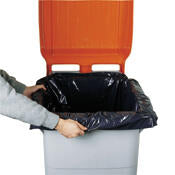 HOUSSE CONTENEUR 120L BASSE DENSITE DECHETS MOYENS NOIR X200