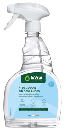 NETTOYANT DESTRUCTEUR D'ODEUR CLEAN ODOR PIN 750ML