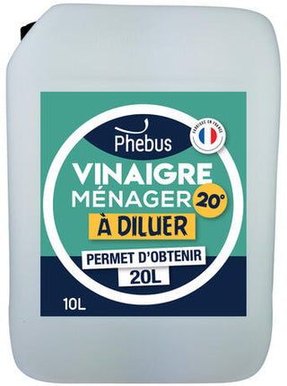 VINAIGRE MENAGER ULTRA CONCENTRE 20° 10L