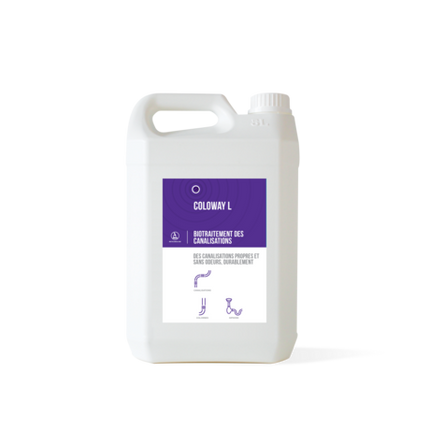 DEBOUCHEUR CANALISATION PREVENTIF PROBIOTIQUE COLOWAY L 5L