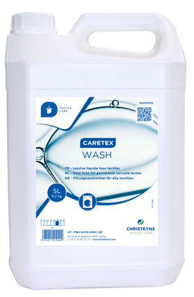 LESSIVE LIQUIDE TOUS TEXTILES CARETEX SAVON DE MARSEILLE 5L