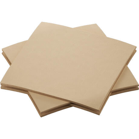 SERVIETTE 20X20CM NON TISSÉ BIO-DUNISOFT® BRUN NATUREL X2880